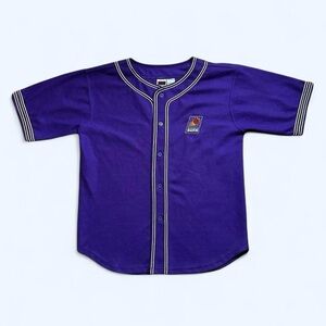 Vintage Purple Phoenix Suns Baseball style jersey L
